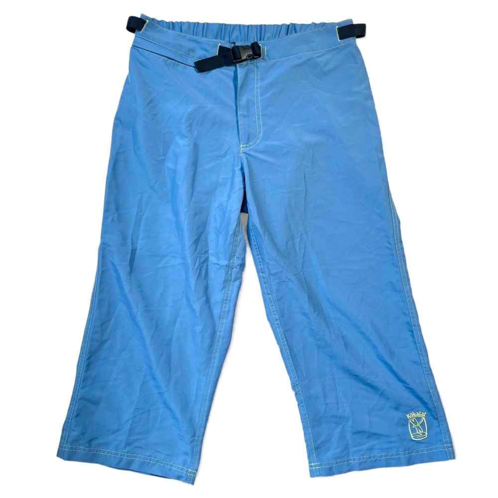 NWT Kokatat Women’s Destination Paddling Capri Pants UPF40 Water Blue M Crop